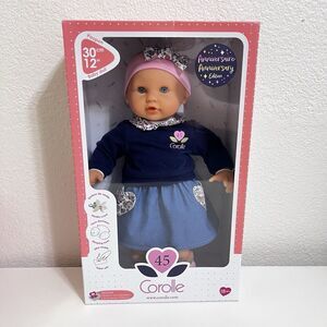 Corolle Bébé Calin Jeanne Baby Girl Doll Anniversary Edition 12" NEW